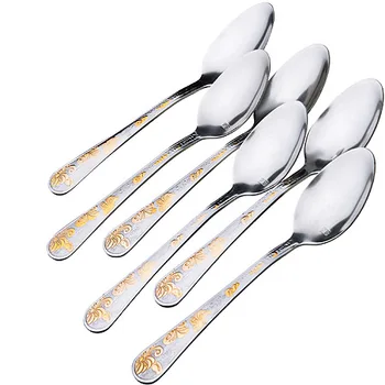 

A set of teaspoons 6PR 1,8mm stainless steel. Mayer & Boch 25726