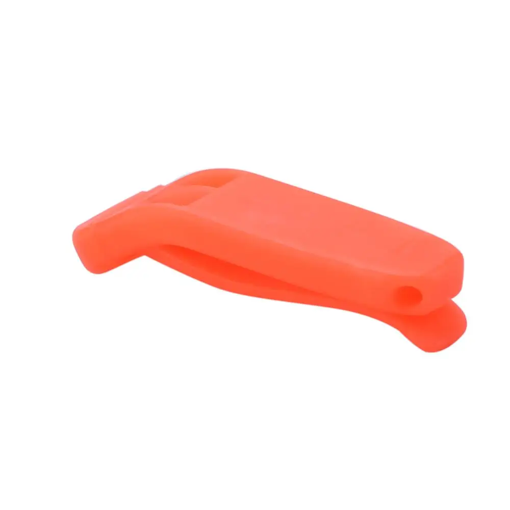 

7CM Outdoor Whistle Double Frequency Safety Emergency Whistle ABS Soccer Football Basketball Hockey Baseball Whistle Survival