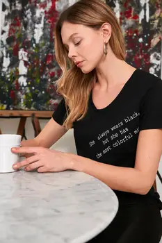 

Trendyol Printed Basic Knitted T-Shirt TWOSS20TS0463