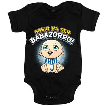 

Baby bodysuit born to be Babazorro Alavés football