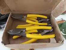 Cortador de cables eléctrico, pelacables de 6 pulgadas, alicates de corte, herramientas de mano