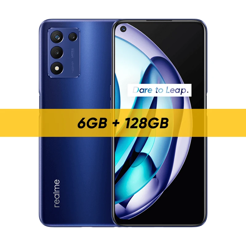 realme new brand realme Q3s 5G Mobile Phone Snapdragon 778G 6GB 128GB 6.6'' 144Hz Display 5000mAh Battery 30W 48MP Triple Cameras Smartphone new realme mobile realme