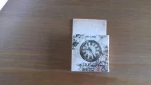 Pegatinas de reloj en caja, bricolaje álbum de recortes papel planificador diario álbum Vintage sello decoración (42 puede elegir los estilos)