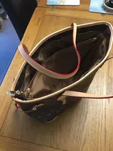 Bolso de compras Retro de gran capacidad para mujer, bolsa de mano de gran capacidad, de hombro, con imagen, de diseñador de lujo, Louis