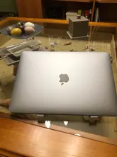 GOOJODOQ-Soporte para ordenador portátil, soporte de aleación de aluminio plegable, para Notebook, MacBook Pro y tableta