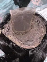 Bling-pelucas de cabello humano ondulado para mujer, cabello Remy brasileño con cierre de encaje, 4x4, 5x5, 6x6, densidad del 150%, 100%