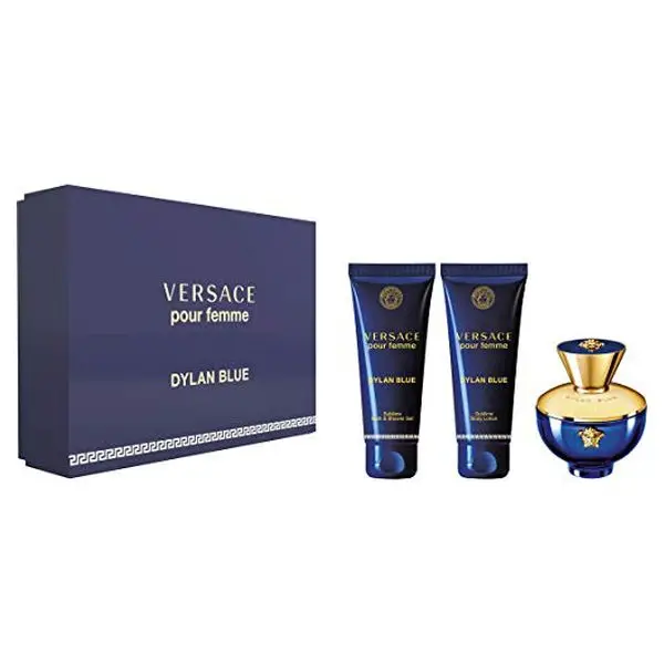 Женский парфюмерный набор Dylan Blue Versace(3 шт