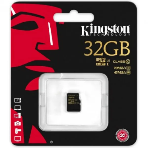 Карта памяти Kingston MicroSDHC 32 GB