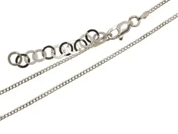 

Long sterling silver chain for finite barbed model belt