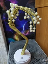 Study-Lamp Battery Holiday-Lighting-Decor Desk Fairy-Night-Light Bedside LED Christmas-Tree