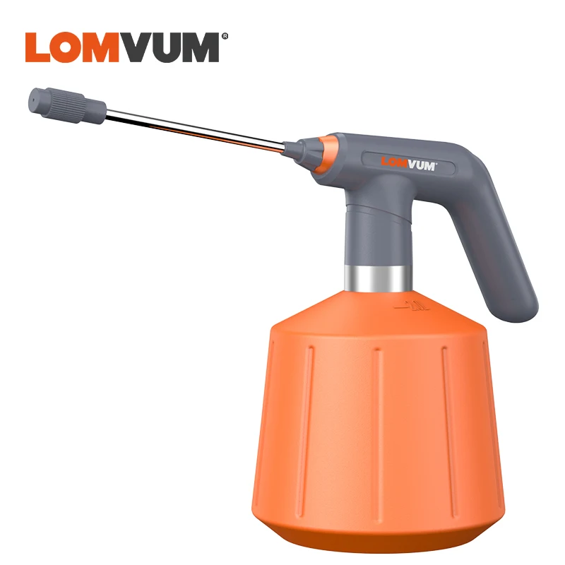 LOMVUM Electric Water Sprayer Mist Garden Plant Tool Watering Can for Flowers Automatic Watering Fogger Hand 2L Watering Machine