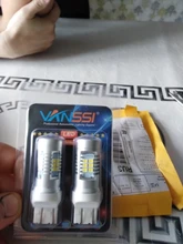 7443 Led-Bulb Car-Light T20 Granta Lada Vesta Front Yellow W21/5W VANSSI White Red 