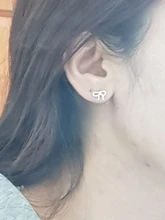 Mini juego de pendientes de estrella de corazón para mujer, pendientes pequeños de hoja cuadrada, aretes de perlas, joyería coreana 2020
