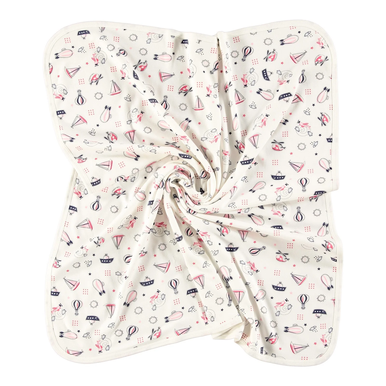 Ebebek Little Dreams My путешествия печатное многофункциональное мягкое детское одеяло 80x80