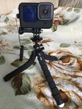 Mini trípode para teléfono móvil, soporte para Cámara de Acción, accesorios para Gopro Hero 8 7 6 5 4 3 + Session SJcam Xiaomi Yi 1 2 4K