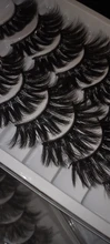 5/8/12 pares 3D pelo de visón pestañas falsas hecho a mano pestaña larga Natural Wispy pestañas tupidas reutilizable extensión de pestañas postizas