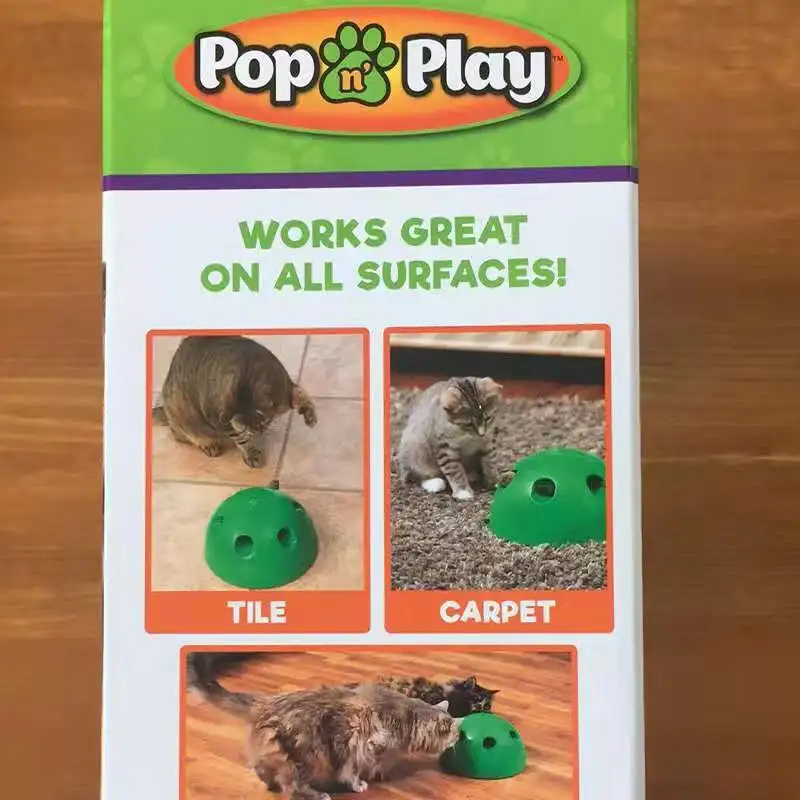 Игрушка для кошек POP N PLAY устройство когтей Когтеточка игрушечный материал