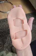 1 par de silicona herramienta de cuidado de pies agrietados hidratante Gel tacón calcetines roto Protector de cuidado de la piel, pedicura, monitores de salud masajeador