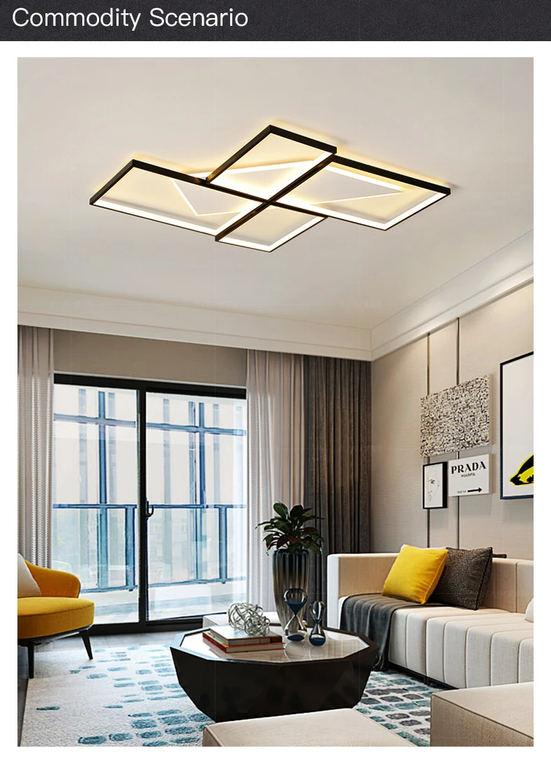 pottery barn chandelier Modern Living Room Ceiling Lamp Home Decor LED Chandelier For Bedroom Kitchen Children's With Remote Control Lighting Fixtures mid century modern chandelier