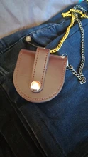 Funda trasera para Reloj clásico de bolsillo para hombre, estuche de almacenamiento, bolsita monedero, bolso con cadena