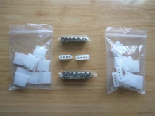 Juego de conectores ATX / EPS Molex, 5,08mm, 4 pines, macho/hembra de alimentación, carcasa + terminales para ordenador ATX EPS, 10 juegos