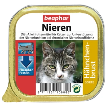 

Beaphar fullratz. diet. Kord (Pate) with Kurin. Chest. D/K from the transverse. Недостат. 100g, lamiger-16 PCs