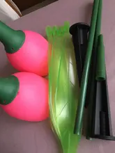 Flower-Lamp Solar-Light Tulip Path Yard Waterproof Garden Outdoor Lawn-Insert Multi-Color