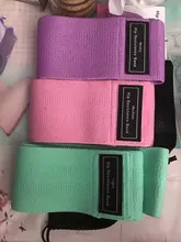 AOLIKES-Bandas de goma para Fitness, bandas de resistencia expansoras para banda elástica para ejercicio físico, entrenamiento, 3 unids/lote