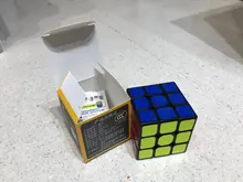 QiYi navegar W 3x3x3 magia de velocidad cubo negro profesional de 3x3 cubo Puzzle educativos juguetes para niños de regalo 3x3