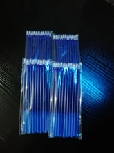 12/20 unid/set bolígrafo de Gel para oficina repuesto borrable Rod pluma borrable lavable 0,5mm azul negro verde de la escuela escribiendo artículos de papelería