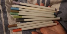10 unids/caja dibujo pintura marcador plumas de Color metálico plumas negro Arte de papel suministros marcador plumas material de escritorio escolar