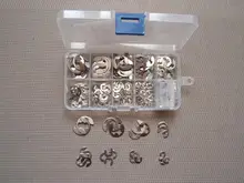 E Clip Washer Shaft-Fastener Assortment-Kit Retaining-Ring Stainless-Steel for M1.5--M10