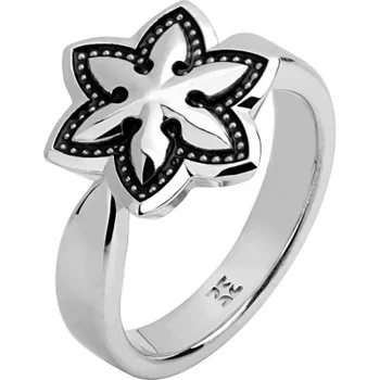 

Esthete ring with 1 enamel in silver