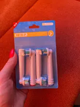 4pcs EB-18P Replacement Brush Heads For Oral-B Toothbrush Heads Advance Power/Pro Health