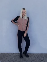 Tracksuits Women Cardigan Sweater Waist-Pants Spring Two-Piece-Sets Knitted White Fashion