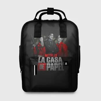 

Women backpack 3D paper House