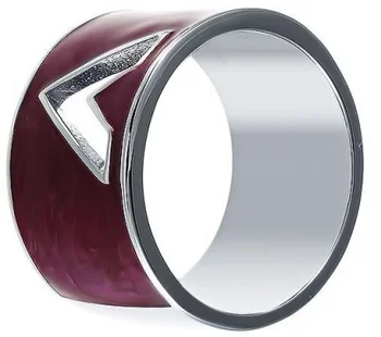 

Jay VI ring with silver enamel
