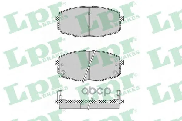 Колодки Тормозные Hyundai I30 07-/Kia Сeed 07-/Carens 02- Передние Lpr 05p1375 Lpr арт. 05P1375