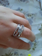 Anillo de compromiso redondo de cristal grande para mujer, sortija de compromiso femenina, Color plateado, oro rosa, anillo de piedra de circón, anillos de boda Vintage para mujer