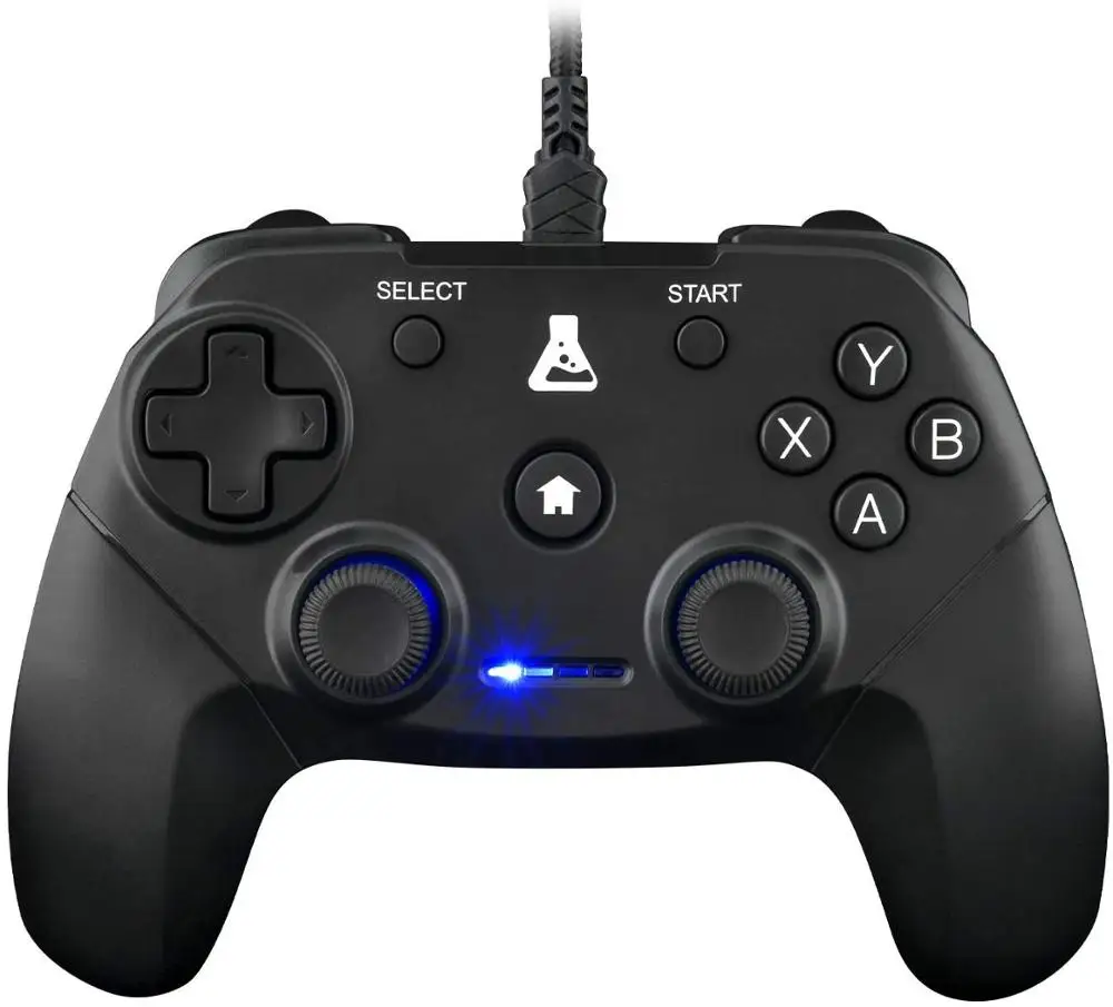Il G-Lab K-Pad Torio Joystick Gaming Pc & Ps3 Con Usb-Vibrazione-Joystick Per Pc Con Finestre Xp-7-8-10, Ps3, Android Nero