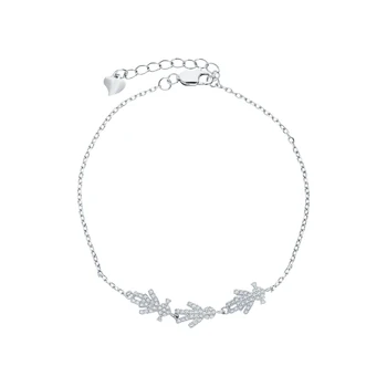 

Silver Bracelet with cubic zirconia sunlight