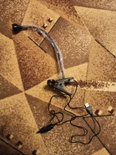 Desk-Lamp Book-Lights Clip-Holder Usb Led Reading Foldable Rechargeable Flexible Usb-Power-Supply