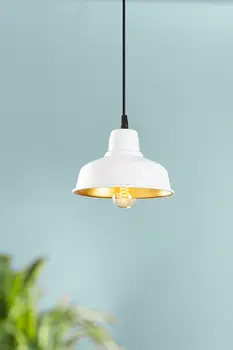 

Nordic Loft LED Iron Pendant Lights Modern Restaurant Living Room Lamp Home Decor Kitchen Indoor Berceste - 181WHITE-OP