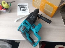 Hammer-Drill Electric-Hammer Cordless Battery--Case Rechargeable Rotary 18V Without