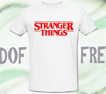 

T-SHIRT STRANGER THINGS LOGO MAN WOMAN CHILD SIZES COTTON