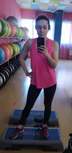 Yuerlian calidad 15% LICRA Fitness camisa deportiva para Yoga secar rápidamente chaleco para correr entrenamiento Top mujer camiseta
