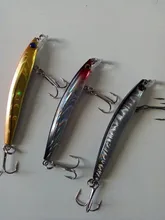 Wobbler Minnow Floating Artificial-Bait Fishing-Lure Tackle-Bass-8cm Hard-Plastic 3d Eyes