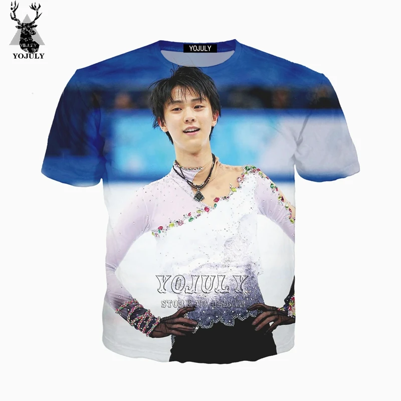 

YOJULY 3D Print Unisex Japan Figure skating Yuzuru Hanyu Yuri on Ice Tshirt/T-shirt/Sweatshirt/Hooded hoodies/Zipper Jacket A682