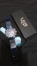 Relojes LIGE para hombre, reloj de pulsera de lujo de marca, reloj de cuarzo, reloj azul, reloj deportivo impermeable para hombr