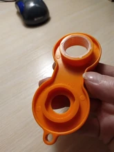 Herramienta de limpieza Universal, llave de cuatro burbujeador, desmontaje de salida, grifo de agua, lados amarillos